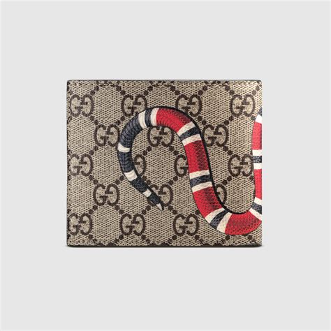 gucci wallet men snake|gucci snake coin wallet.